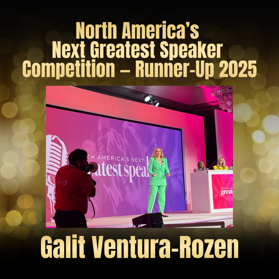 North America’s Next Greatest Speaker Competition — Runner-Up
